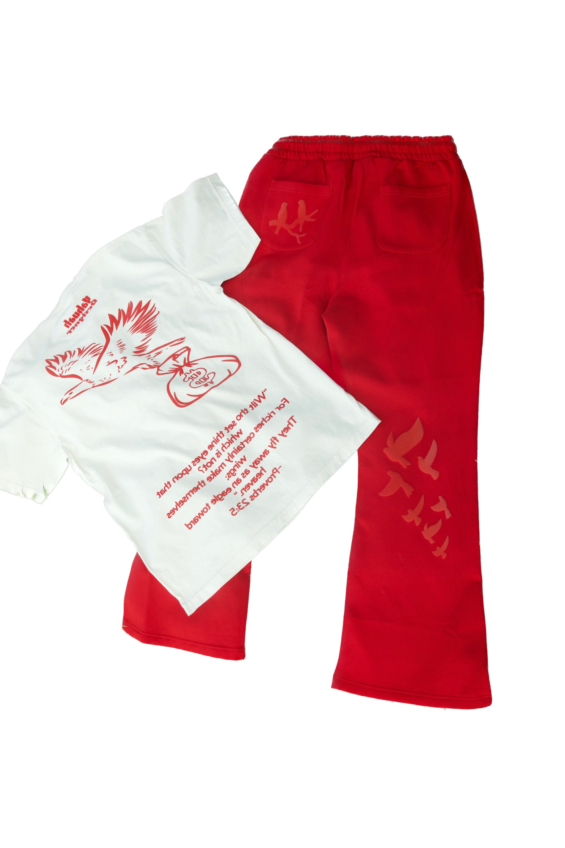 Eagle Take Riches Shirt And Flared Pants